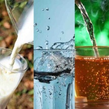 Quem diria? Bebida supera água e é a mais hidratante do mundo; descubra - Montagem Flipar