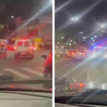 PM abre caminho no trânsito para socorrer criança em convulsão; veja vídeo - PMMG/Divulgação