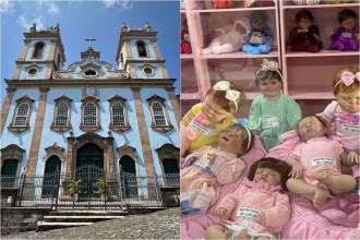 Uma das igrejas mais tradicionais da Bahia critica batismo de bebês reborns
