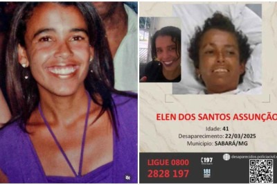 Elen dos Santos Assunção, de 41 anos -  (crédito: Arquivo pessoal/Arte - Polícia Civil)