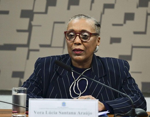 Ministra do Tribunal Superior Eleitoral (TSE), Vera Lúcia Santana Araújo. -  (crédito: Pedro França/Agência Senado)