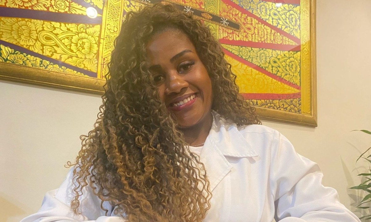 &quot;At&eacute; quando? &Eacute; uma coisa que d&oacute;i, machuca', relata Najila ap&oacute;s sofrer inj&uacute;ria racial -  (crédito: Reprodu&ccedil;&atilde;o / Willian Augusto)