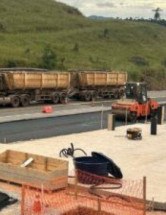 Obras na BR-381 paralisam trânsito próximo a João Monlevade - Nova 381/Divulga&ccedil;&atilde;o