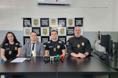 Perícia afirma que o autor é inabilitado, ultraou o limite de velocidade da via e assumiu o risco da direção, mesmo estando cansado.  -  (crédito: Divulgação / Polícia Civil de Minas Gerais)