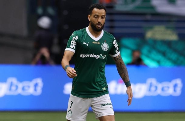 FELIPE ANDERSON - Sentiu uma lesão muscular e foi substituído aos 11 minutos do primeiro tempo. SEM NOTA - Foto: Cesar Greco/Palmeiras