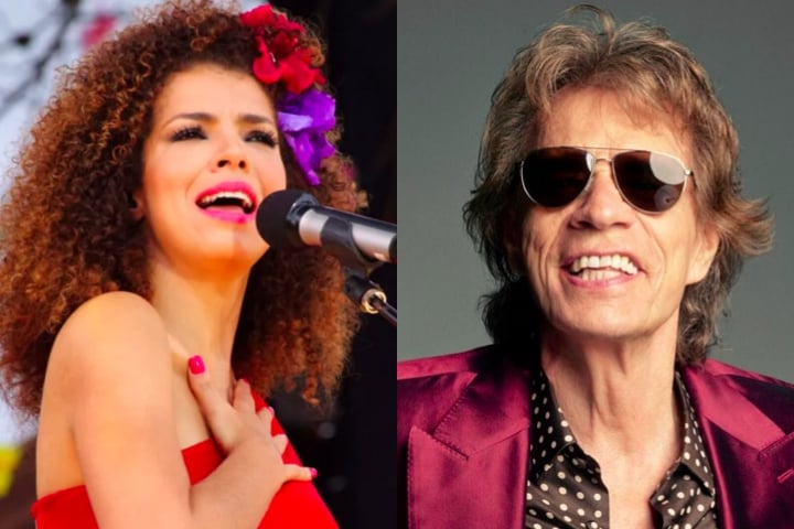 Mick Jagger vai a show de Vanessa da Mata e Mick Jagger vai a show de Vanessa da Mata e
