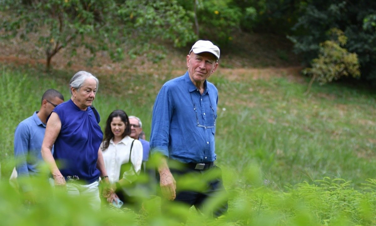 O fotógrafo brasileiro Sebastião Salgado transformou a fazenda de seus pais em uma reserva natural-Alexandre Guzanshe/EM/D.A. Press