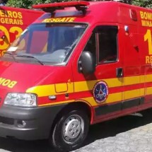 Bombeiro é apedrejado durante ocorrência em Contagem - CBMMG/Reprodução