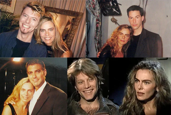 Após um ano, aceitou o convite da Rede Manchete para apresentar o programa "Gente de Expressão". Diretamente da cidade de Los Angeles (EUA), ela tinha a missão de entrevistar celebridades, como Mariah Carey, Dustin Hoffman, Jean-Claude Van Damme e Mel Brooks.