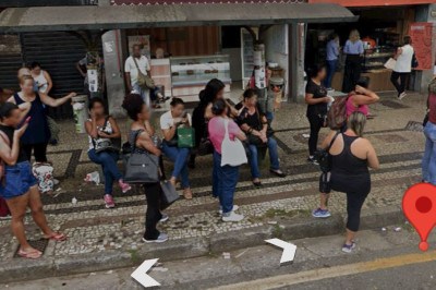 A linha Via Ouro, municipal, cobra R$ 2 pela passagem -  (crédito: Reprodução/Google Street View)