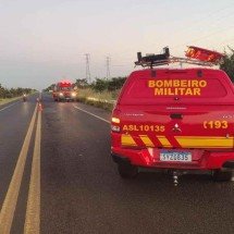 MG: mulher entra na frente de carro, é arremessada por 50 metros e morre - Reprodução/CBMMG