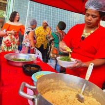 BH: feijoada em celebração a Ogum enche centro cultural - Jair Amaral/EM/D.A Press