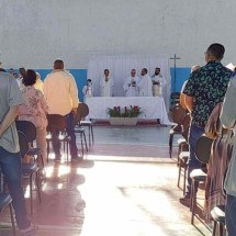 Bispo auxiliar de BH celebra missa com detentos: ‘ação de Deus' - Reprodução