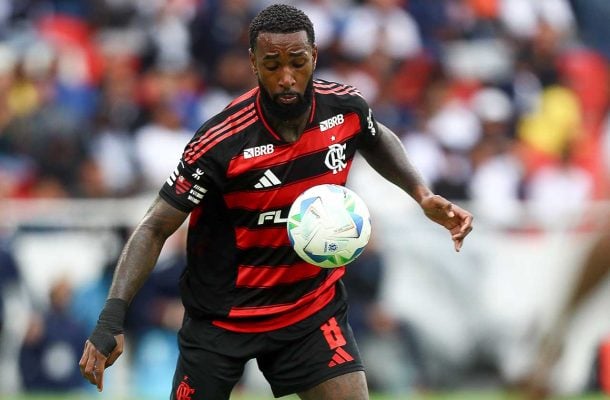 GERSON – Bem marcado, praticamente não conseguiu dar fluidez ao jogo no primeiro tempo. Defensivamente, teve atuação correta, fechando espaços. saiu machucado aos 13 da etapa final após levar um pisão em dividida. Nota: 6,0. Foto: Gilvan de Souza/Flamengo