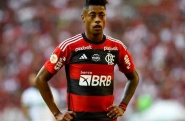  BRUNO HENRIQUE – No primeiro tempo foi quem conseguiu alguma coisa no ataque, mas apenas em dois lances individuais. Dentro da área, quase nada fez e foi mais efetivo caindo pelo flanco Nota: 6,0. Foto: Marcelo Cortes/Flamengo