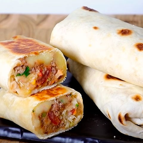 Burrito de carne
