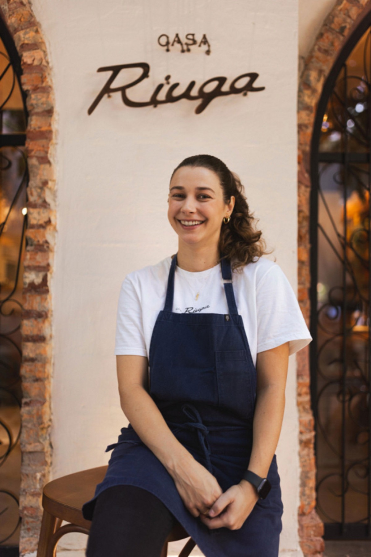 Carolina Elias, proprietária do Casa Riuga, é chef, mas durante 10 anos atuou no mundo corporativo