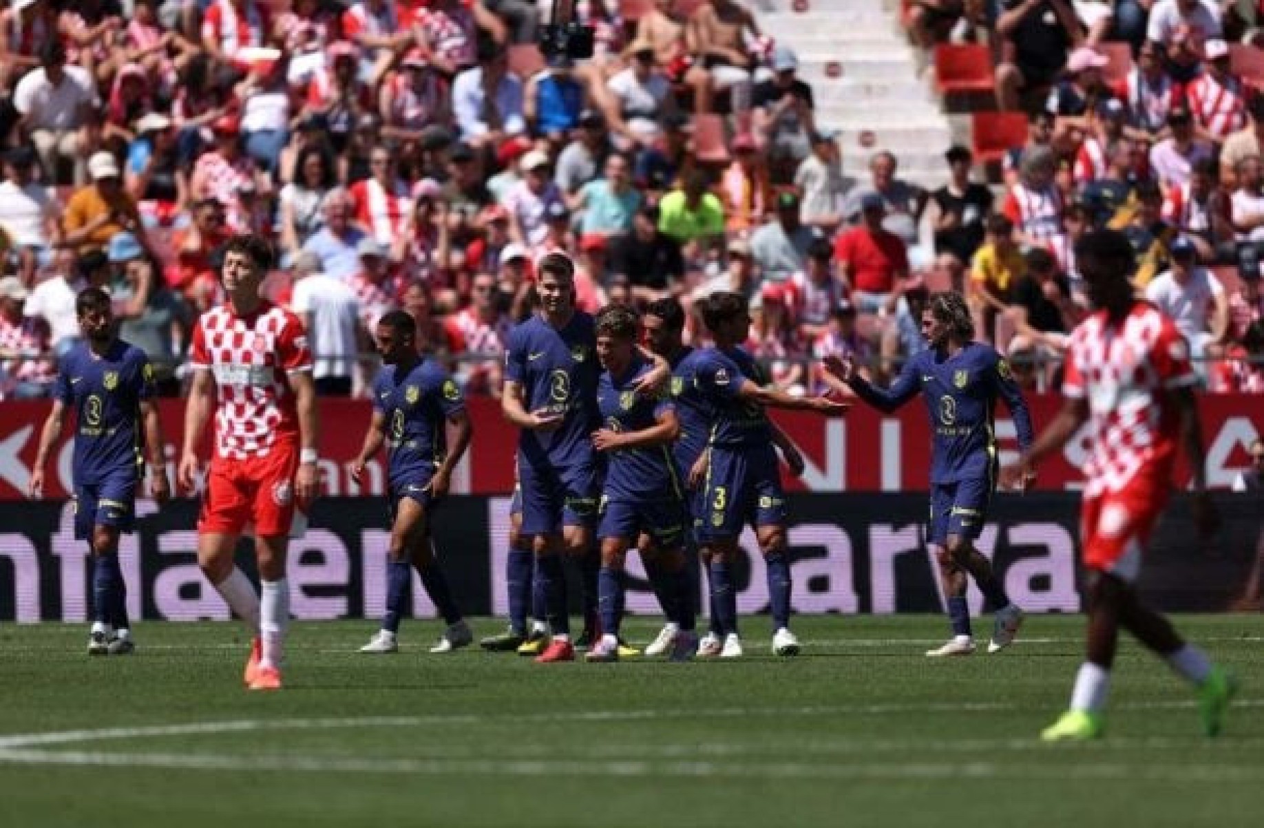 Atlético de Madrid se despede da temporada do Espanhol com goleada Atlético de Madrid se despede da temporada do Espanhol com goleada