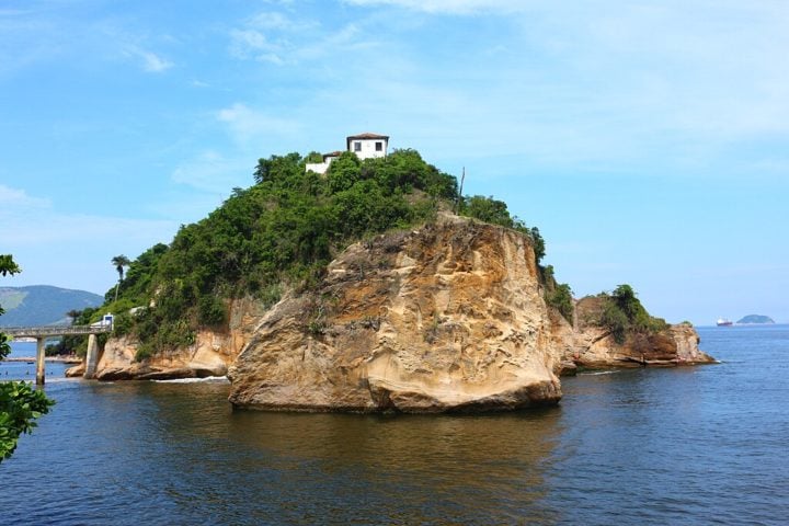 Por ter uma vista privilegiada da Baía de Guanabara, a ilha era um ponto estratégico para a defesa do Rio de Janeiro, que era a capital do Brasil na época.