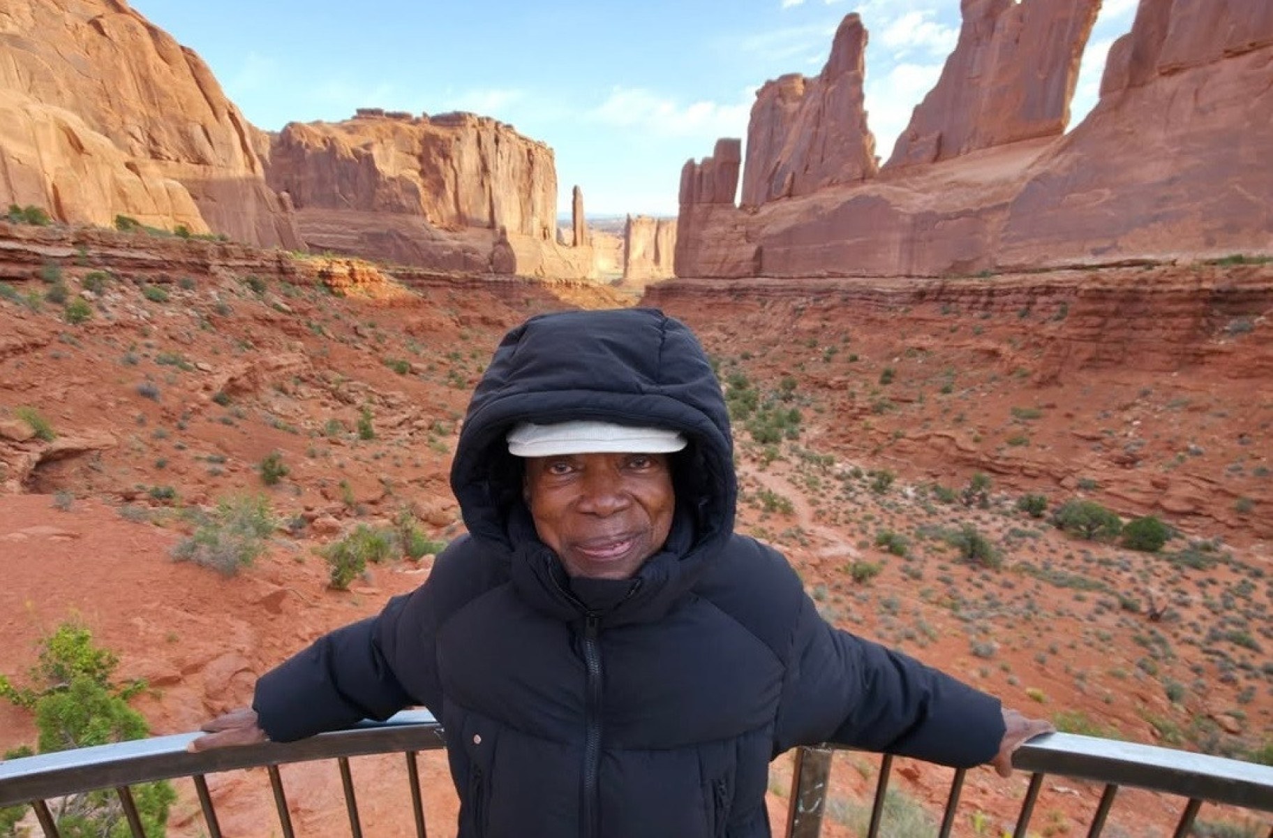 Um dos destinos de Bituca foi o Parque Nacional dos Arcos - Moab, em Utah.-Instagram/Reprdução