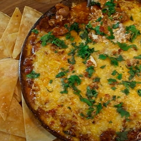 Nachos com chilli