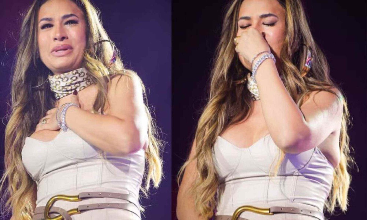 Simone Mendes se emociona ao cantar sem voz e é acolhida pelo público em festival no Paraná - (crédito: Tupi - Pablo Oliveira) Simone Mendes se emociona ao cantar sem voz e é acolhida pelo público em festival no Paraná - (crédito: Tupi - Pablo Oliveira)