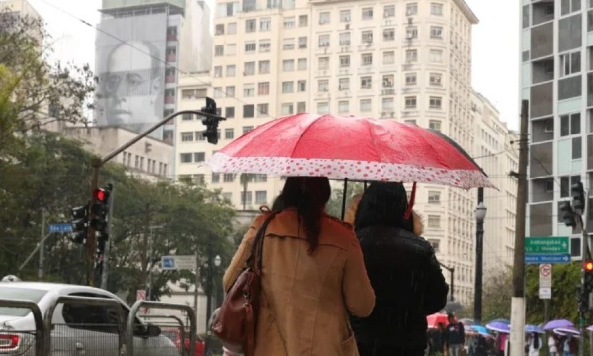 Chuva intensa em MG: 114 cidades podem ter volume de até 50 mm
