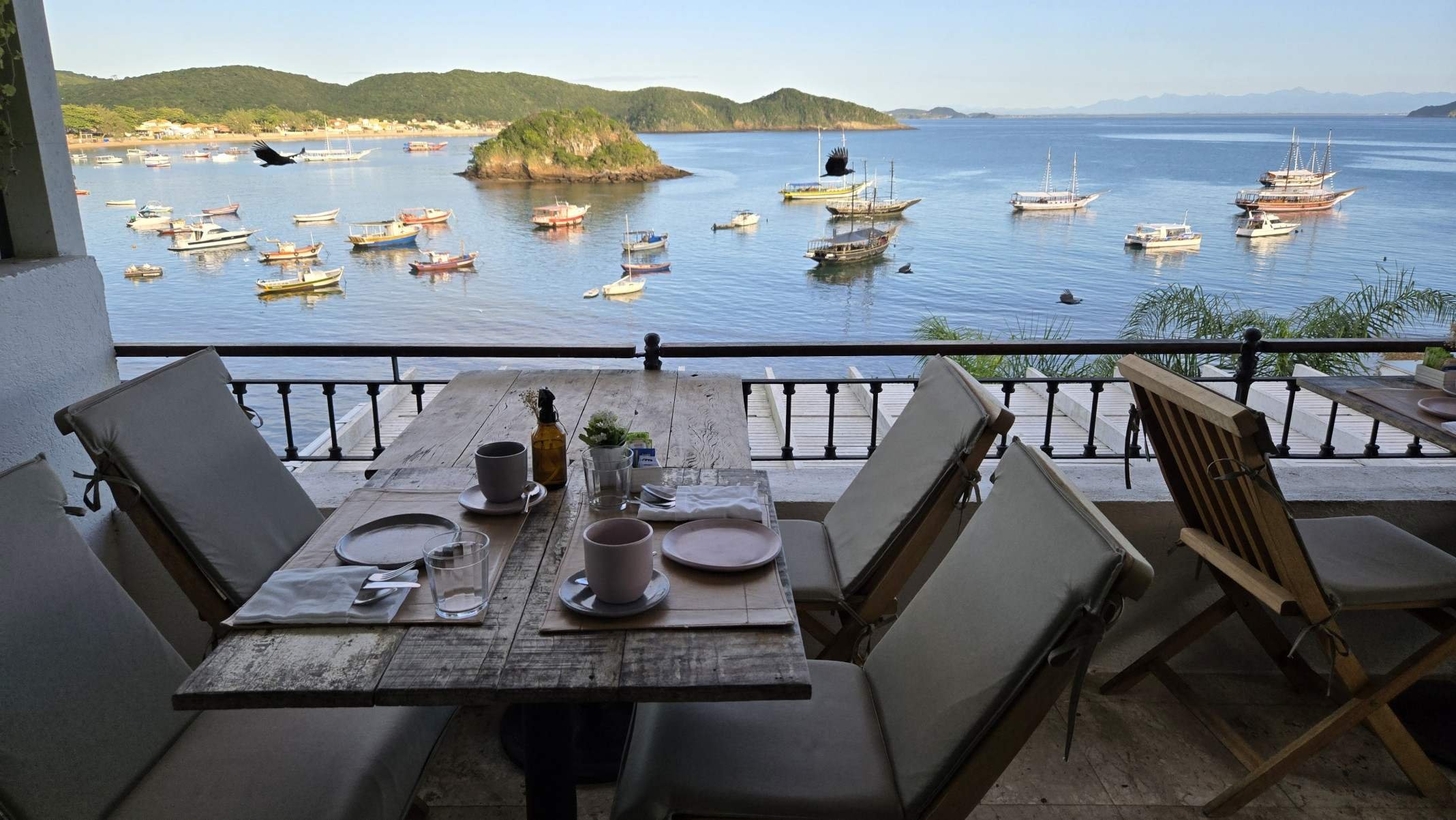 Imagine tomar o café da manhã com esta vista incrível-Carlos Altman/EM