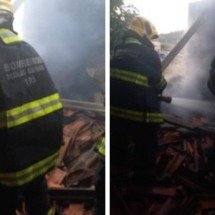 Bombeiros encontram corpo carbonizado em casa incendiada - CBMMG