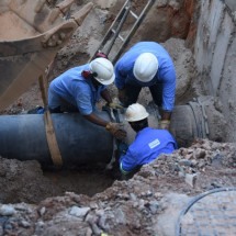 Bairros da Grande BH continuam sem água nesta segunda - Gladyston Rodrigues/EM/D.A Press