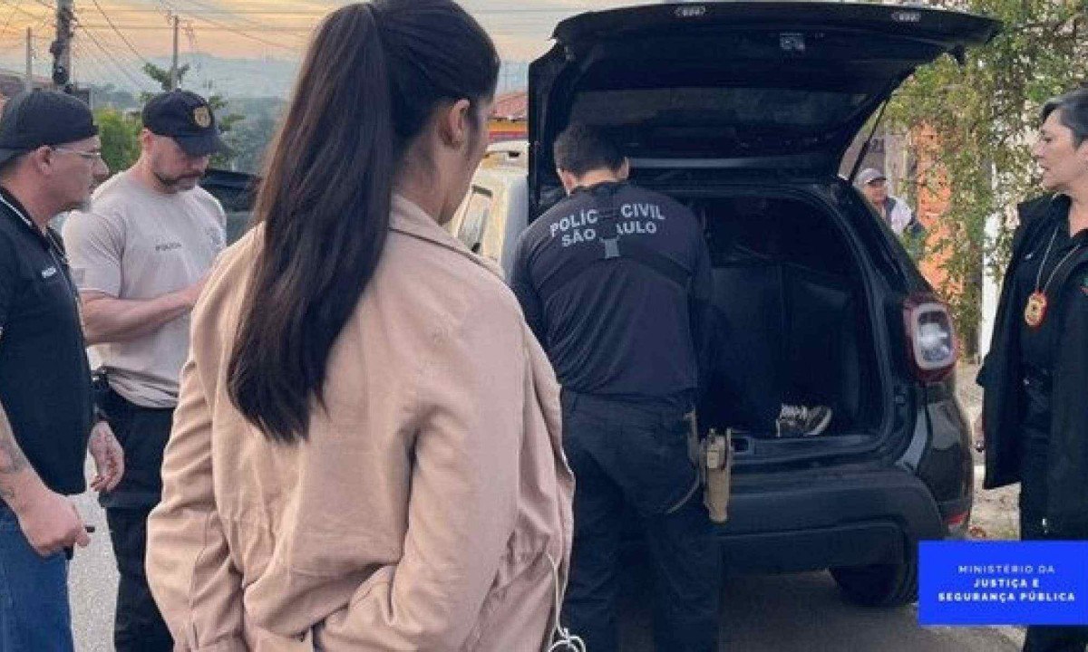 Operação combateu redes que estimulavam automutilação, compartilhavam pornografia infantil, praticavam ameaças e faziam apologia ao nazismo -  (crédito: Divulgação/MJSP)