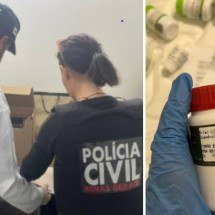Mulher é suspeita de fraude em receitas de anabolizantes em cidade mineira - PCMG/Divulga&ccedil;&atilde;o