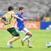 No último jogo diante do Palmeiras, no Mineirão, o time paulista venceu por 3 a 2. Domingo, também pela competição nacional, a Raposa terá a chance de dar o troco -  (crédito: Ramon Lisboa/EM/D.Press – 4/12/24)