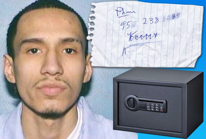 Em Chicago , um rapaz de 18 anos invadiu uma loja de peças automotivas. mas, ao perceber que o dinheiro estava num cofre, ele deixou o número do seu telefone com o caixa para ser avisado sobre o horário de abertura do equipamento, para que ele voltasse. 