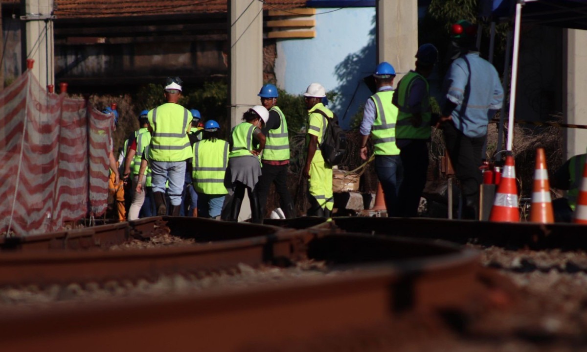 Durante as obras, não haverá baldeação e todas as informações referentes às atividades serão disponibilizadas em telas digitais nas estações -  (crédito: Metrô BH / Divulgação)