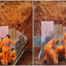 Pedreiro morre soterrado em obra no Sul de Minas  - CBMMG