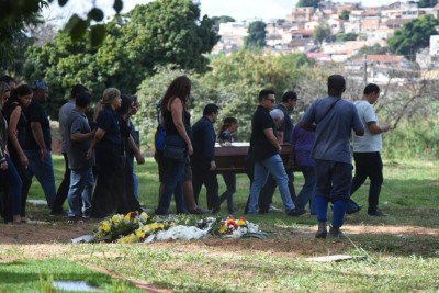 Cleuza estava internada desde o dia 22 de abril, depois de ar mal ao comer uma torta de frango comprada na padaria Natália, no Bairro Serrano, na Região da Pampulha -  (crédito: Gladyston Rodrigues / EM / D.A Press)