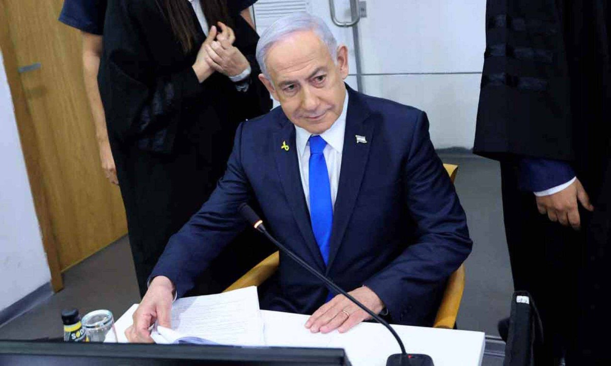 Netanyahu já comunicou a iminência do cessar-fogo aos familiares de reféns mantidos em Gaza, - (crédito: Moti KIMCHI/POOL/AFP) Netanyahu já comunicou a iminência do cessar-fogo aos familiares de reféns mantidos em Gaza, - (crédito: Moti KIMCHI/POOL/AFP)