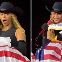 Beyoncé faz 'chá revelação' de fã durante show - Reprodução / redes sociais
