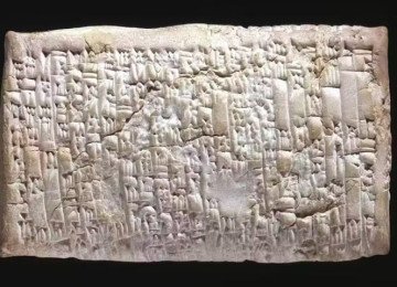 Considerada por muitos o primeiro “livro de reclamações” da história, uma tábua de argila escrita há cerca de 1.750 a.C. é uma das atrações do Museu Britânico.  -  (crédito: Divulgação/Museu Britânico)