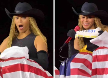 Beyoncé realizou sonho de fã em show -  (crédito: Reprodução / redes sociais)