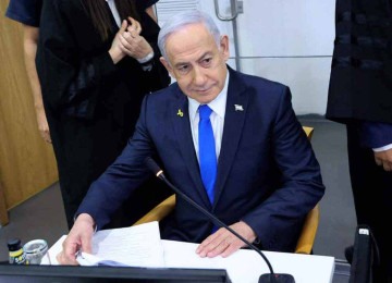 Netanyahu já comunicou a iminência do cessar-fogo aos familiares de reféns mantidos em Gaza, -  (crédito: Moti KIMCHI/POOL/AFP)