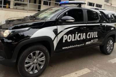 Polícia Civil prendeu homem por uso de atestado médico falso em Taiobeiras -  (crédito: PCMG/Divulgação)