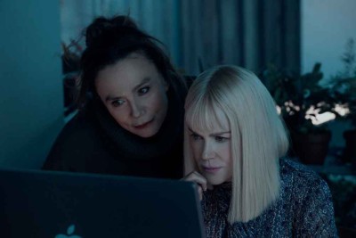 A amiga Helena (Lena Olin) se junta a Masha (Nicole Kidman) para tentar reerguer o seu negócio, na produção disponível no Prime Video -  (crédito: PRIME VIDEO/DIVULGAÇÃO)