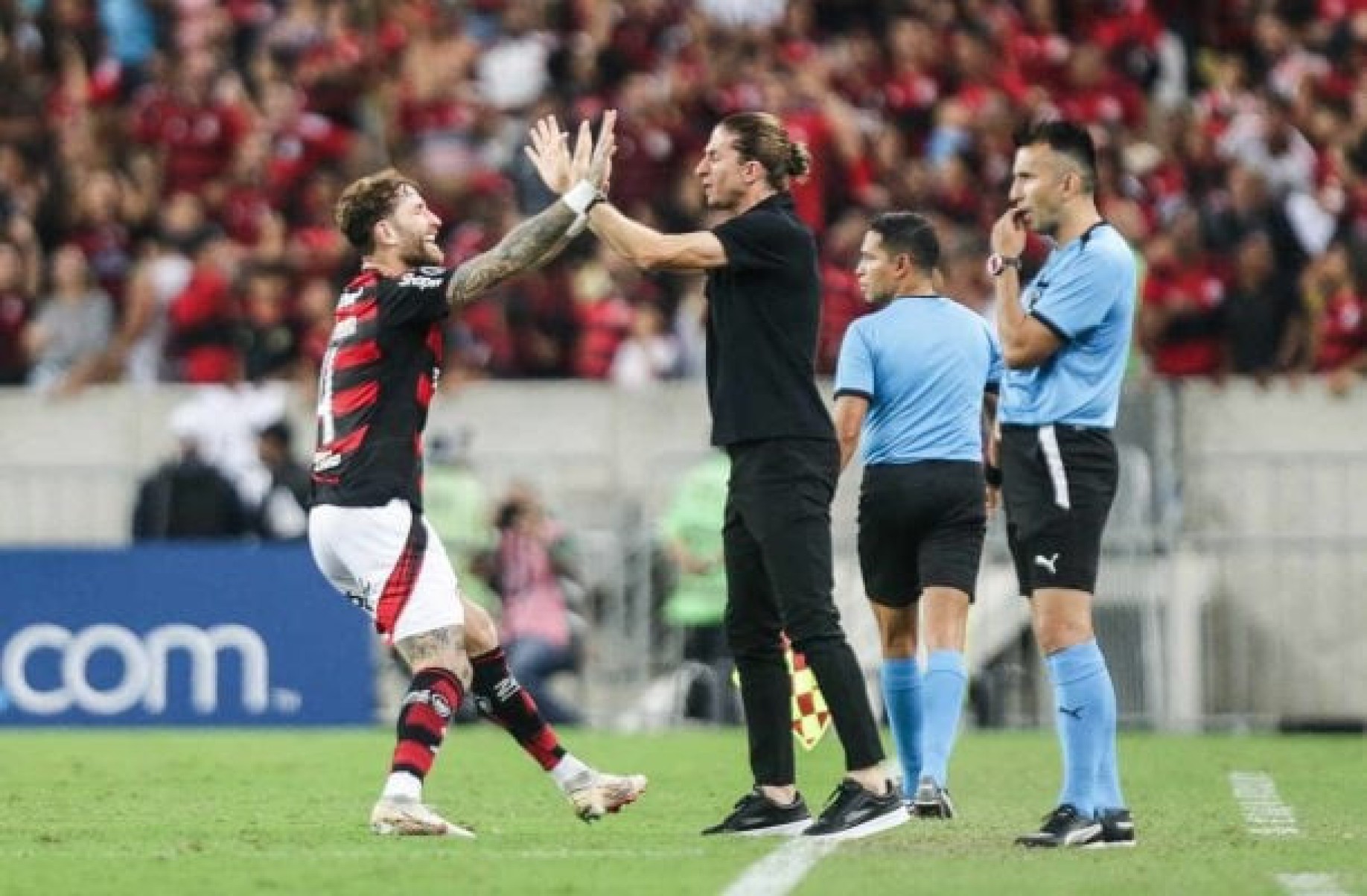 Herói do Flamengo, Léo Pereira valoriza classificação: ‘Tentamos dar o nosso melhor’