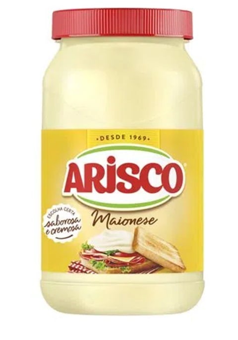 A maionese "Arisco" foi definida com sabor "neutro, com pouca personalidade, pouco ácido e um tanto gorduroso. Textura muito fluida e aparência opaca".
