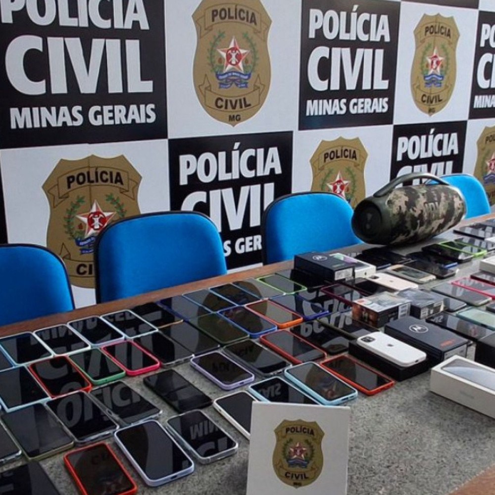 Mulher presa com mais de 100 celulares também é autuada por maus-tratos