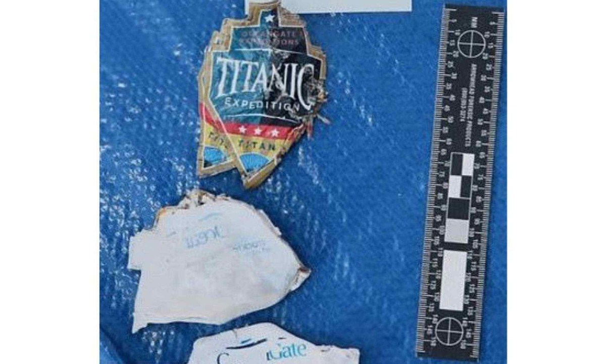 Objetos encontrados nos destroços do Titan