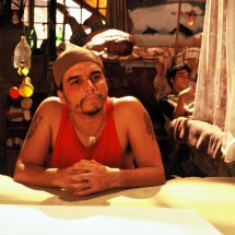 Wagner Moura como Zico no longa-metragem "Carandiru" (2003), superprodução de Hector Babenco adaptada do livro homônimo de Drauzio Varella  -  (crédito: Marlene Bergamo/Divulgação)