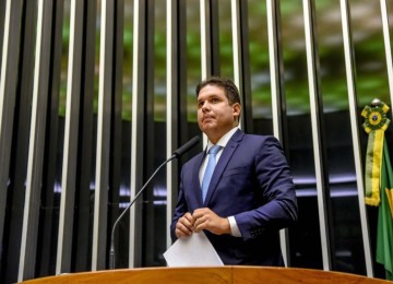 Hugo Motta, presidente do CÃ¢mara dos Deputados.  -  (crédito: DivulgaÃ§Ã£o/Republicanos)
